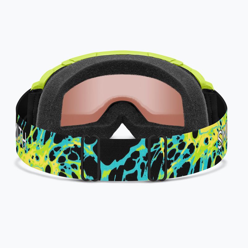 Ochelari de schi pentru copii Smith Daredevil S3 electric lime slime/green solx mirror antifog 4