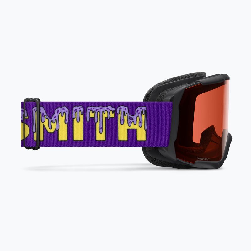 Ochelari de schi pentru copii Smith Daredevil S1 black donuts/blue sensor mirror antifog 2