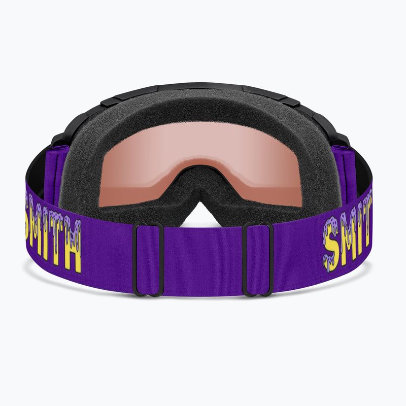 Ochelari de schi pentru copii Smith Daredevil S1 black donuts/blue sensor mirror antifog 4