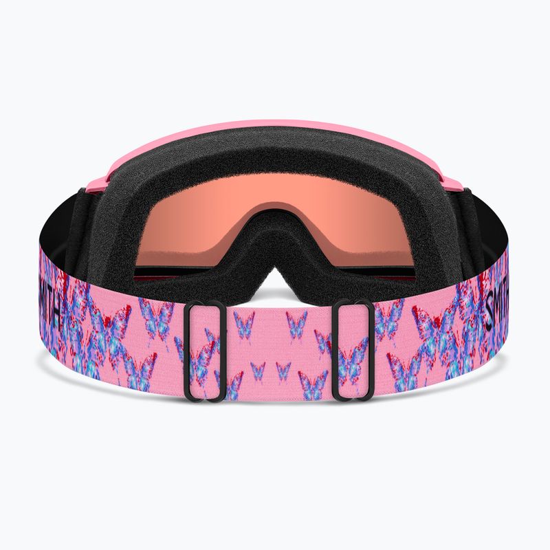 Ochelari de schi pentru copii Smith Rascal Jr S2 bright pink lofi butterfly/rose copper antifog 4