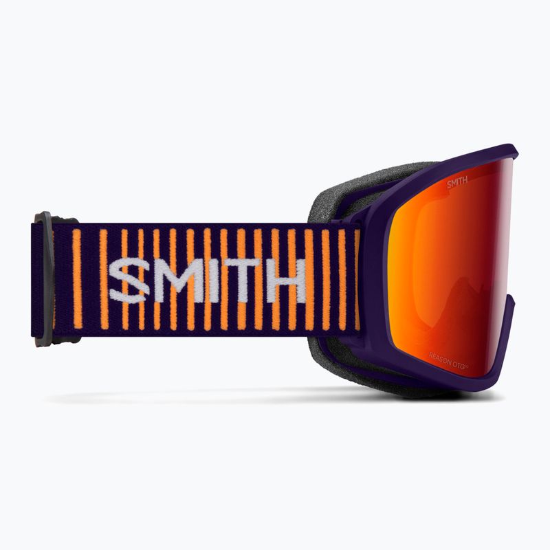 Ochelari de schi pentru copii Smith Reason OTG S3 deep plum gradient/red solx mirror antifog 3