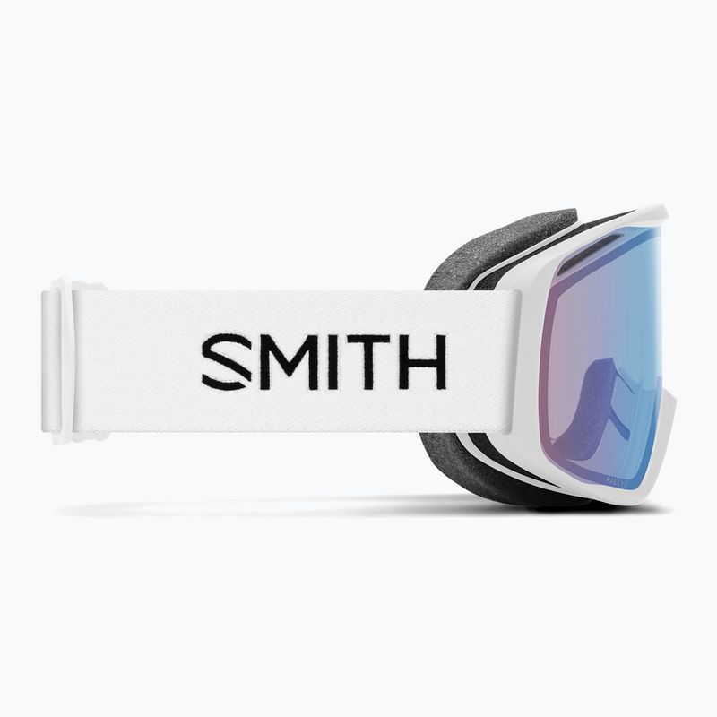 Ochelari de schi Smith Rally S1-S2 white/photochromic blue sensor mirror 4