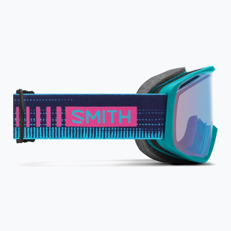 Ochelari de schi Smith Rally S1 tropic/blue sensor mirror antifog 4