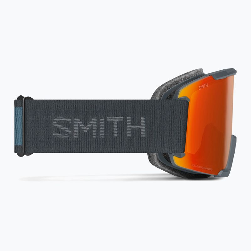 Ochelari de schi Smith Squad S2 slate/chromapop everyday red mirror 4