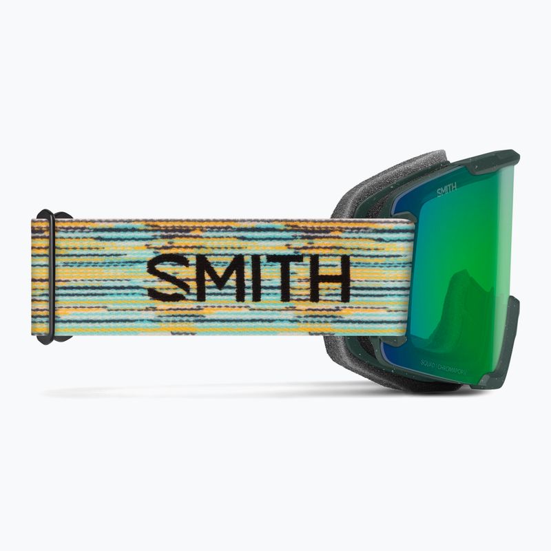 Ochelari de schi Smith Squad S2 emerald renu upcycled scrap/chromapop green mirror 4