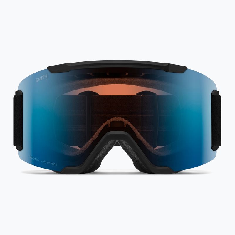 Ochelari de schi Smith Squad S3-S1 black/chromapop pro photochromic blue mirror 2