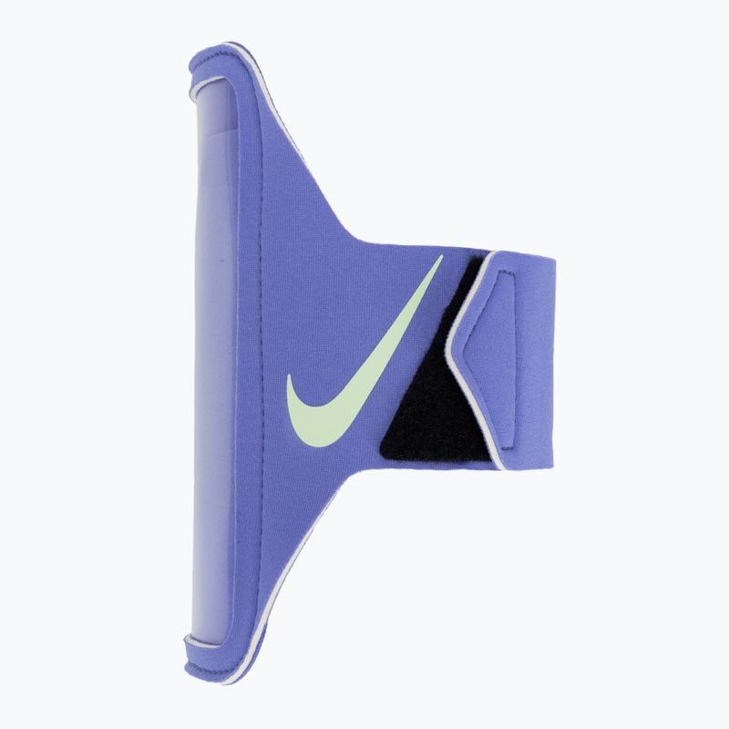 Curea pentru telefon Nike Lean Arm Band Regular sapphire/black/light liquid lemon 3