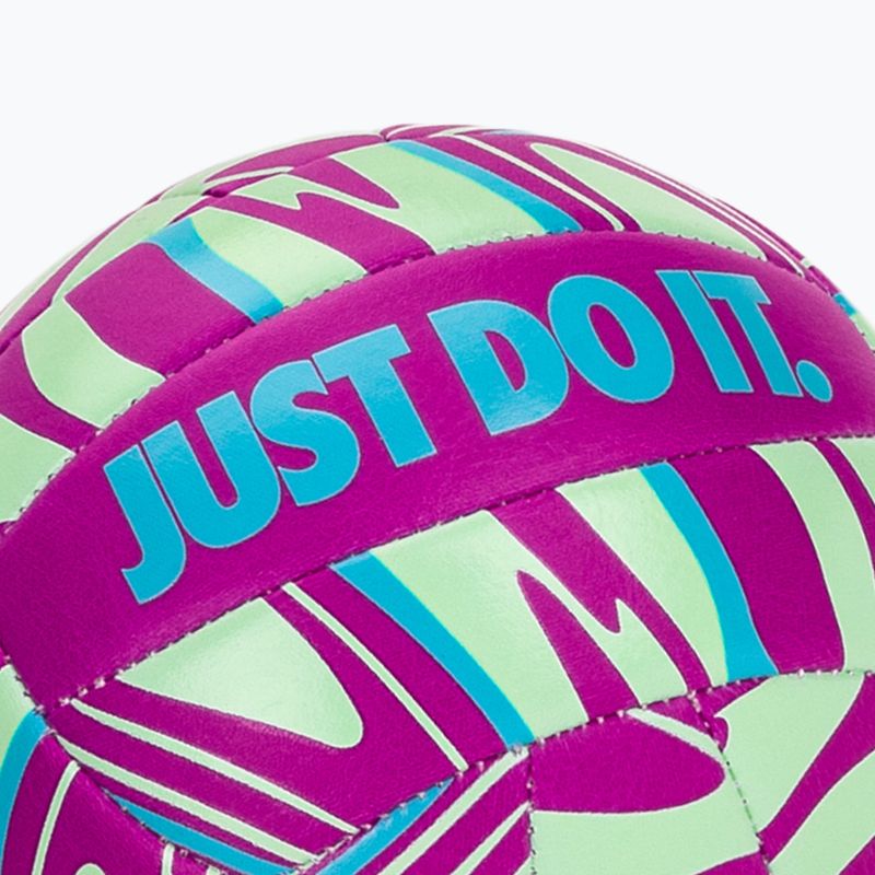 Minge de volei pentru copii Nike Mini Volleyball size 3 vivid purple/mint foam/baltic blue 3