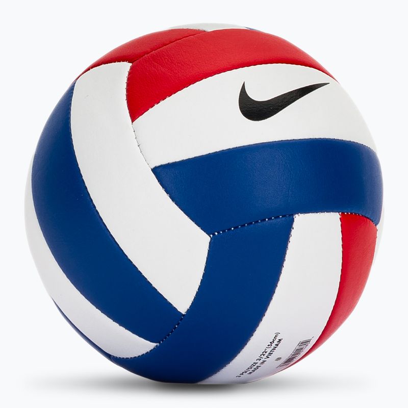 Minge de volei pentru copii Nike Mini Volleyball size 3 white/university red/game royal/black 2