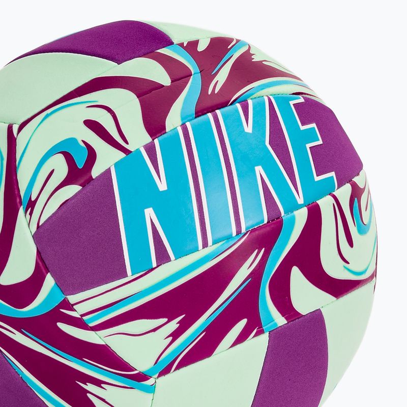 Minge de volei Nike All Court Lite Volleyball Deflated size 5 vivid purple/mint foam/baltic blue 3