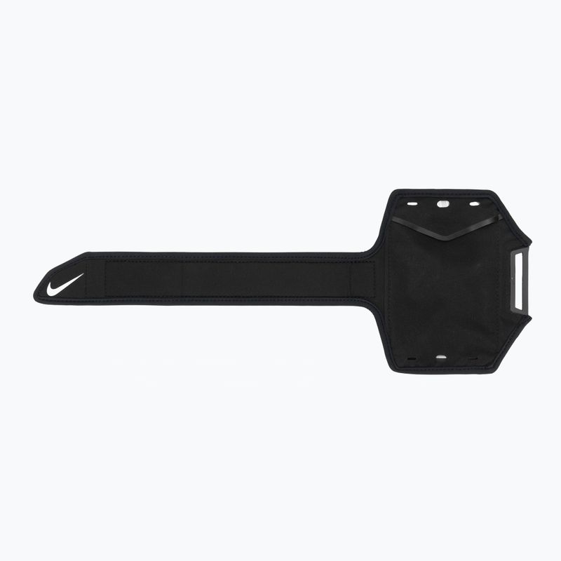 Bandă pentru telefon de alergare Nike Essentials Arm Band black/black/silver 2