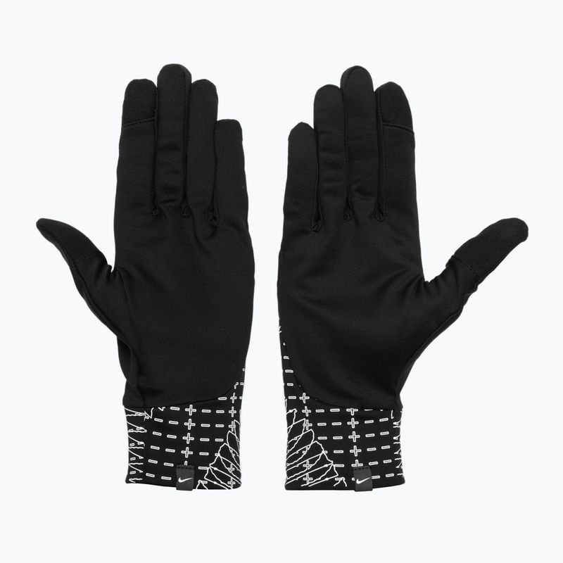 Mănuși de alergare pentru bărbați Nike Pacer Lightweight RG Reflective black/silver 3