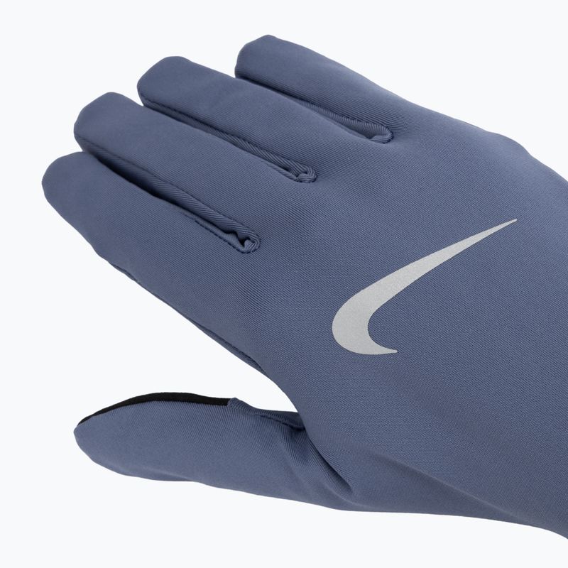 Mănuși de alergare pentru bărbați Nike Pacer Lightweight RG diffused blue/silver 5