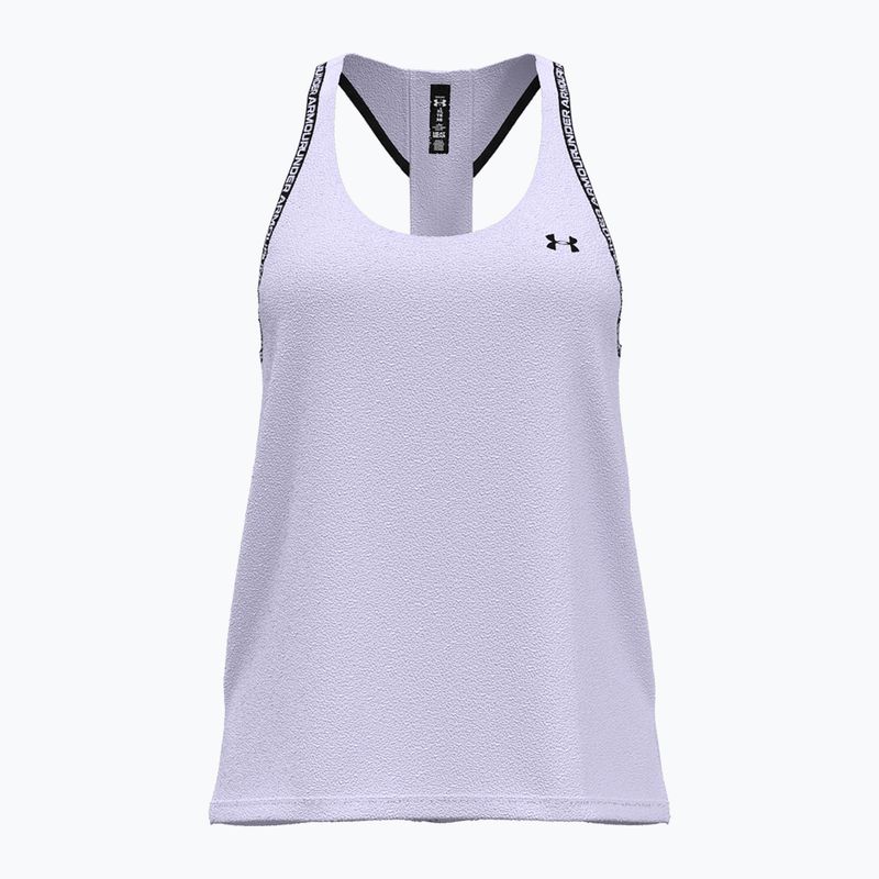 Tank top de antrenament pentru femei Under Armour Knockout Tank salt purple/white