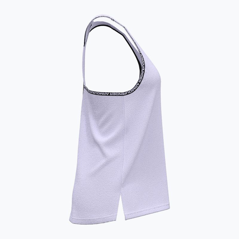 Tank top de antrenament pentru femei Under Armour Knockout Tank salt purple/white 3