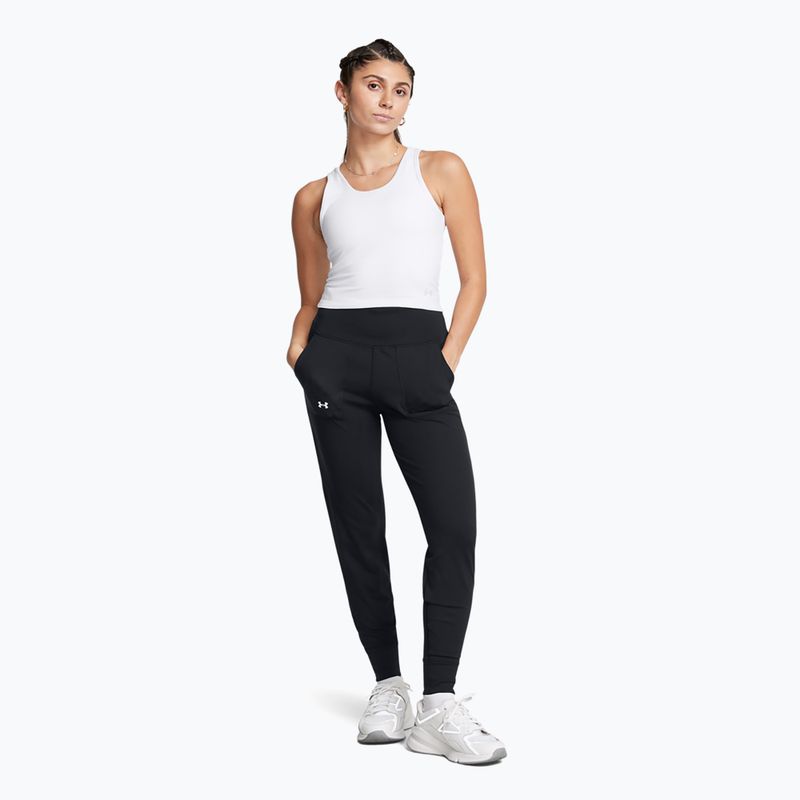 Pantaloni de antrenament pentru femei Under Armour Motion black/white 2