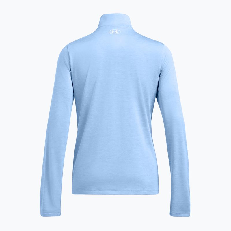 Bluză pentru femei Under Armour Tech 1/2 Zip-Twist horizon blue/white 2