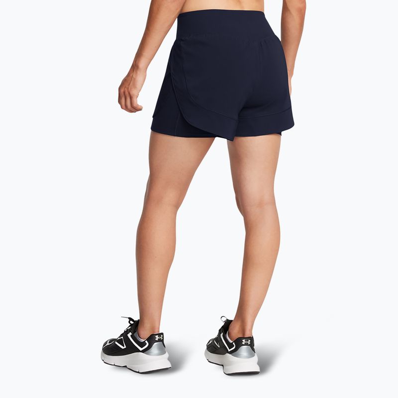 Pantaloni scurți pentru femei Under Armour Flex Woven 2in1 midnight navy 3