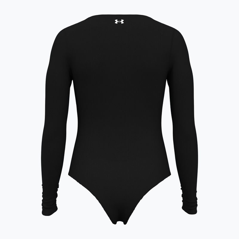 Body pentru femei Under Armour Vanish Leotard black/white 2