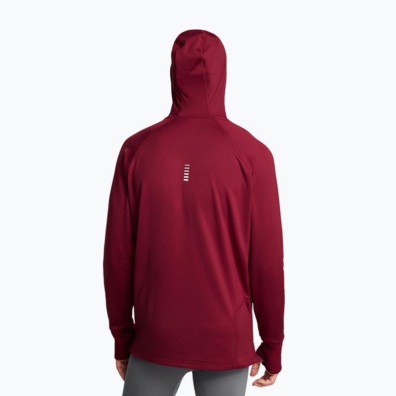 Bluză de alergare pentru bărbați Under Armour Launch Elite CW Balaclava Hoody cardinal/reflective 2