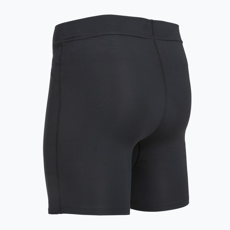 Colanți de alergare pentru bărbați Under Armour Launch Half Tights black/black/metallic silver 4