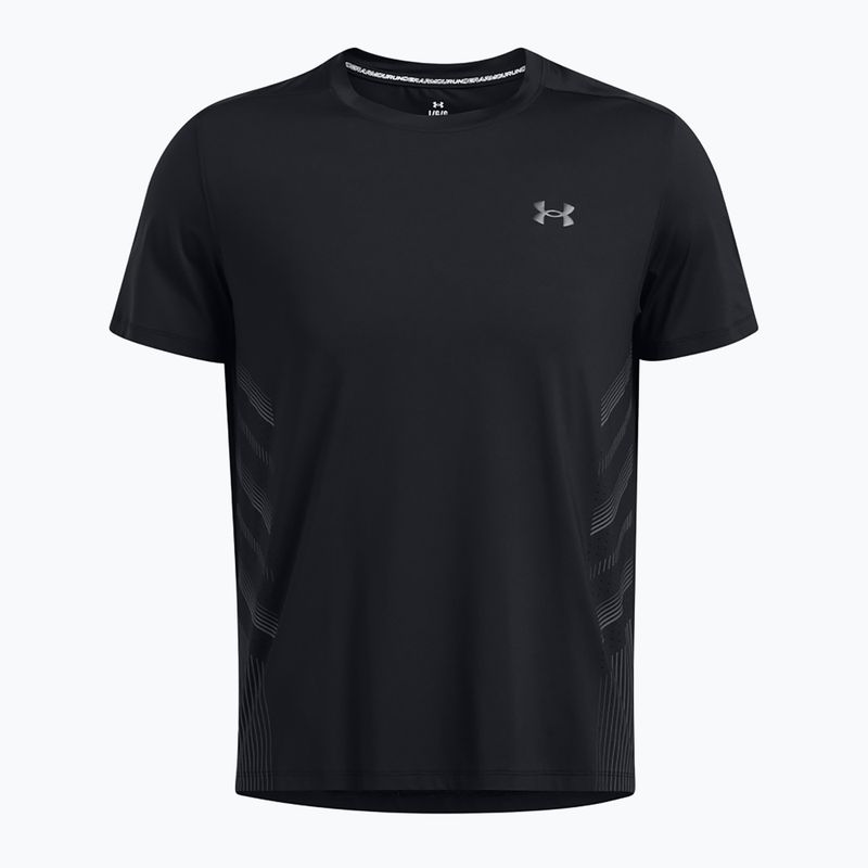 Tricou de alergare Under Armour UA Launch Elite Graphic pentru bărbați negru/castlerock/reflectorizant 4