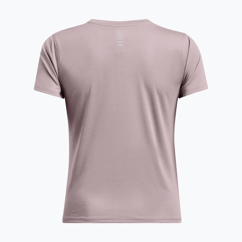 Tricou de alergare pentru femei Under Armour Launch tetra gray/reflective 2