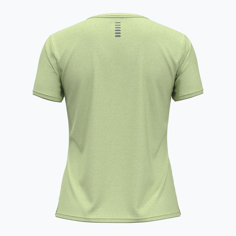 Tricou de alergare pentru femei Under Armour Launch retro green/reflective 2