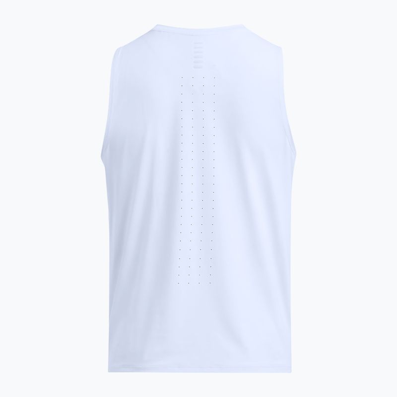 Femei Under Armour Launch Elite Tank top de alergare nimbus albastru/reflectorizant 2