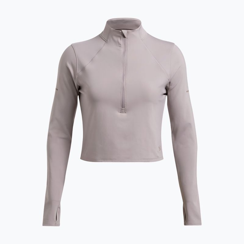 Under Armour Launch Elite Half Zip pentru femei tetra gri/reflectorizant cu mânecă lungă 3