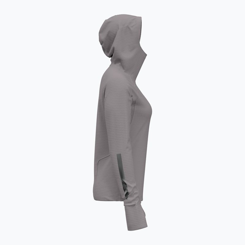 Bluză de alergare pentru femei Under Armour Lunch Elite CW Balaclava Hoodie tetra gray/reflective 4