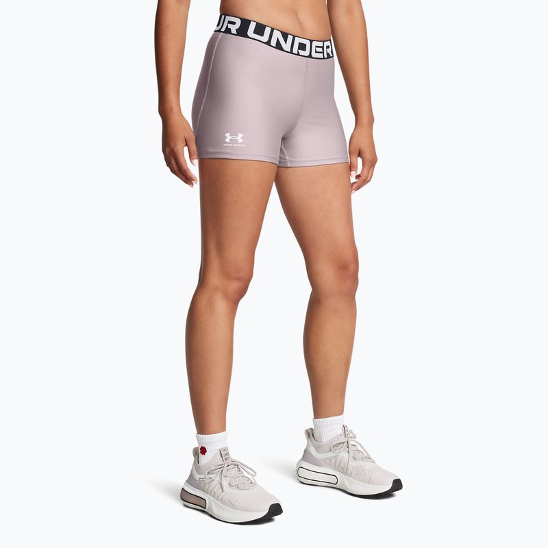 Pantaloni scurți pentru femei Under Armour HG Authentics tetra gray/white