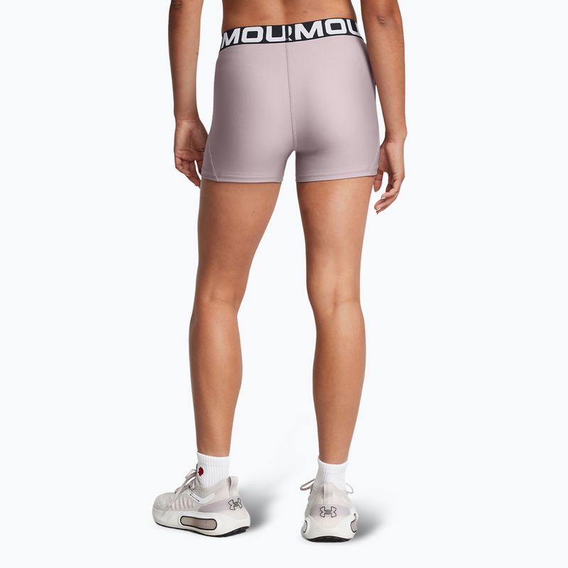 Pantaloni scurți pentru femei Under Armour HG Authentics tetra gray/white 3