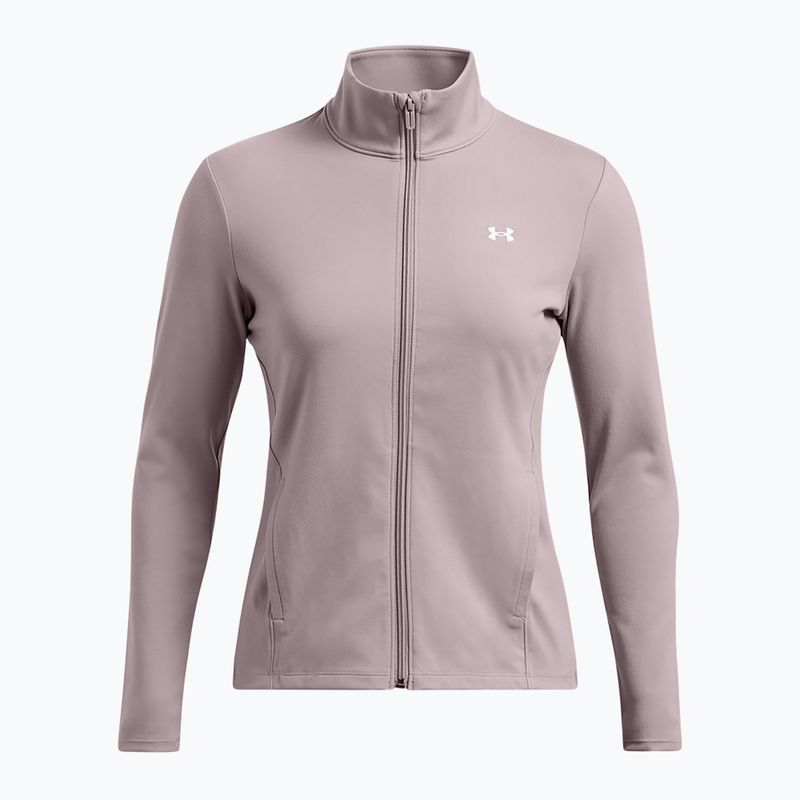 Tricou de antrenament pentru femei Under Armour Motion EMEA tetra gri/alb 3