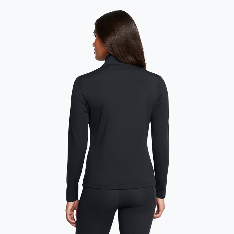 Tricou de antrenament pentru femei Under Armour Motion EMEA alb/negru 2