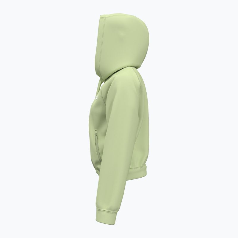 Hanorac pentru femei  Under Armour Pro Fleece Hoodie retro green/white 4