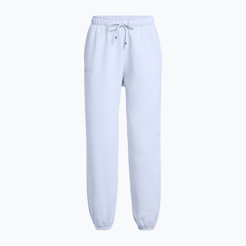 Pantaloni pentru femei Under Armour Icon Fleece Oversized Wordmark nimbus blue/nimbus blue 5