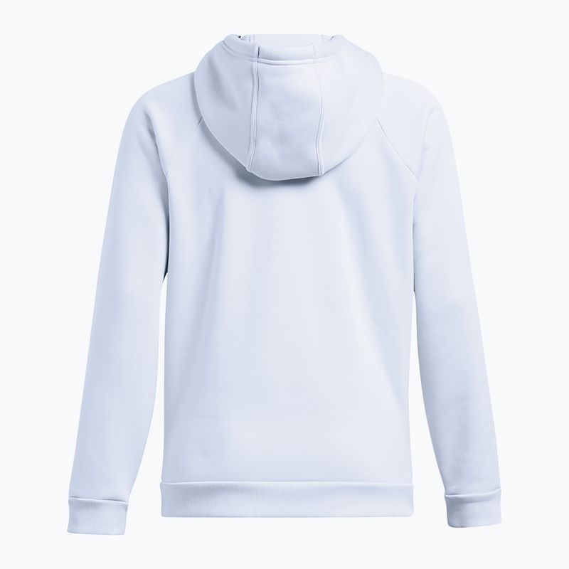 Hanorac fleece pentru femei Under Armour UA Armour nimbus albastru/negru 2