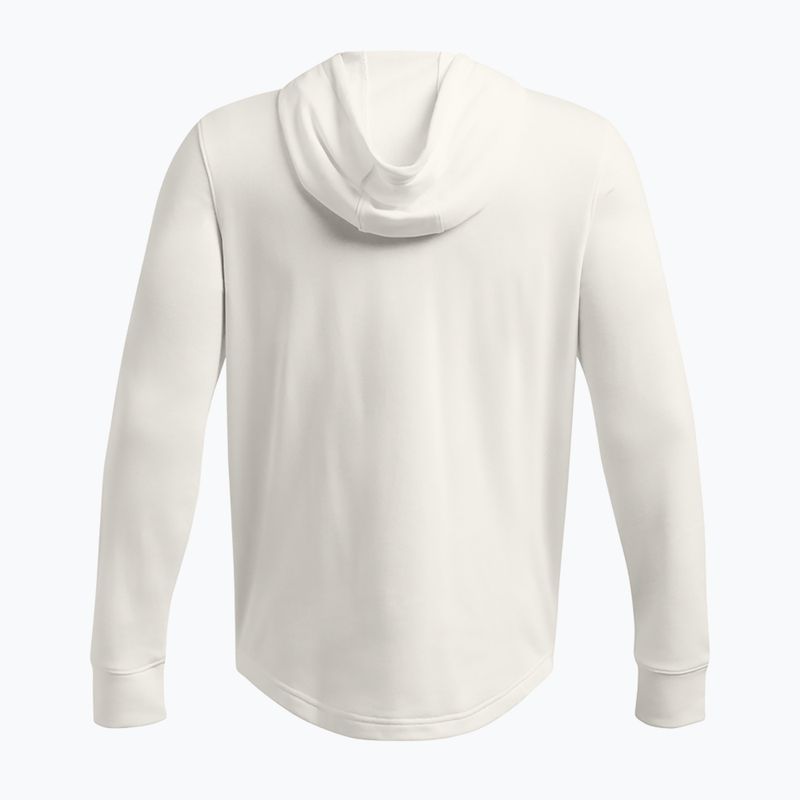 Bluză pentru bărbați Under Armour Rival Terry Graphic Hood onyx white/black 2