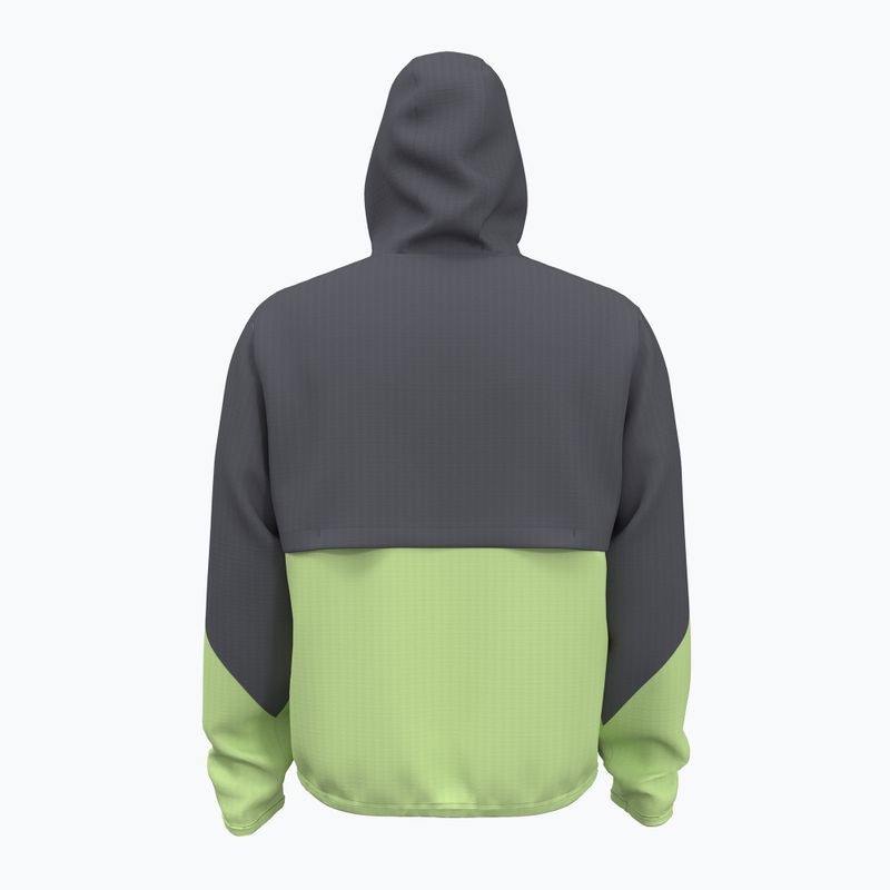 Geacă de antrenament pentru bărbați Under Armour Legacy Windbreaker castlerock/morph green 2