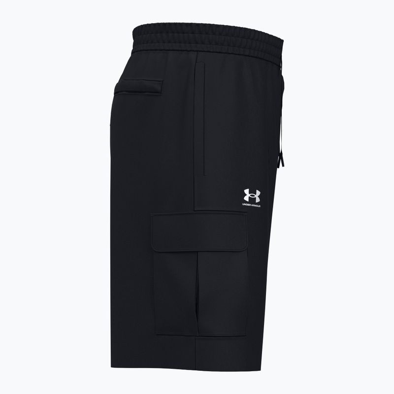 Pantaloni scurți de antrenament pentru bărbați Under Armour Vibe Woven Cargo black/white 3