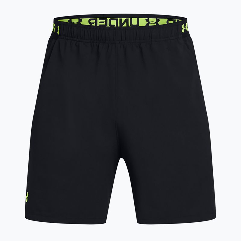 Pantaloni scurți de antrenament pentru bărbați Under Armour UA Vanish Woven 6in black/morph green 5