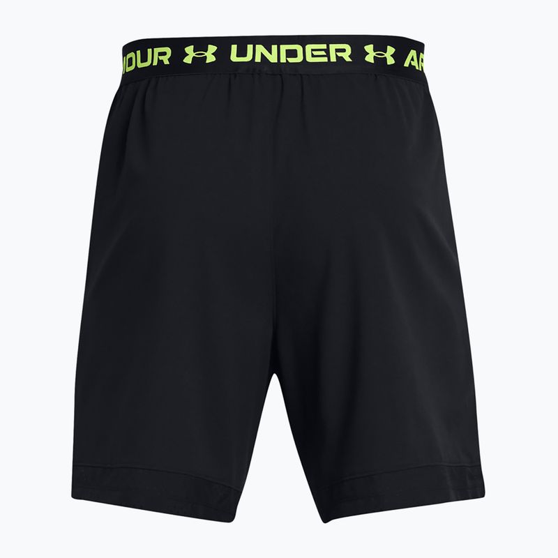 Pantaloni scurți de antrenament pentru bărbați Under Armour UA Vanish Woven 6in black/morph green 6