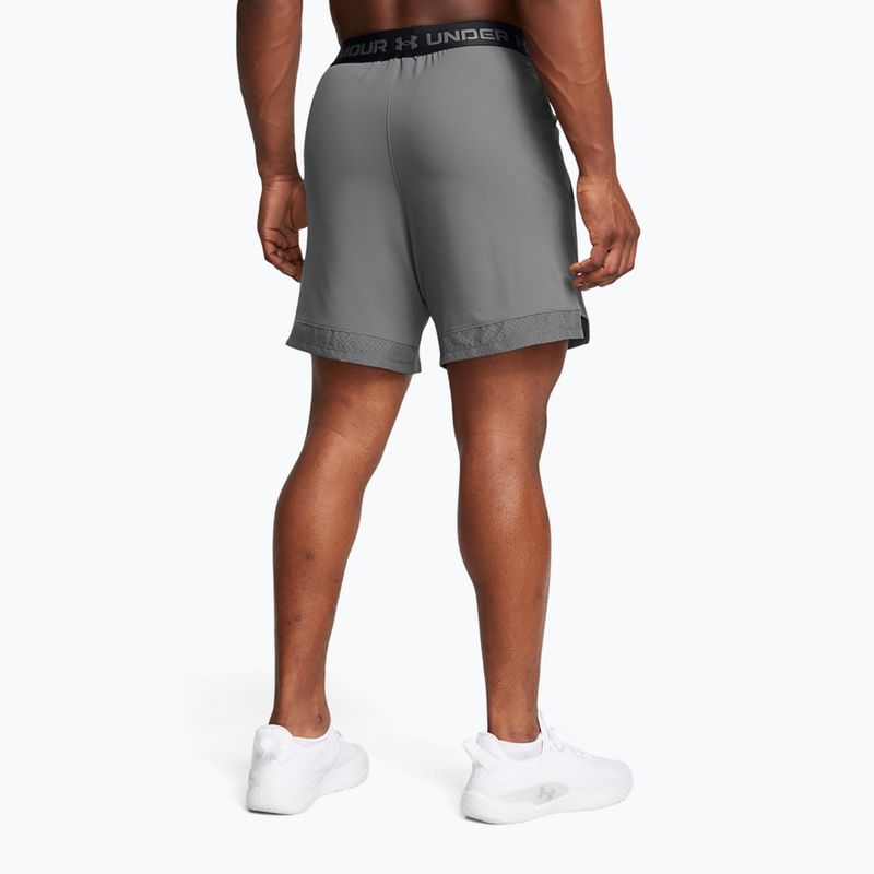 Pantaloni scurți de antrenament pentru bărbați Under Armour Ua Vanish Woven 6in castlerock/black 3