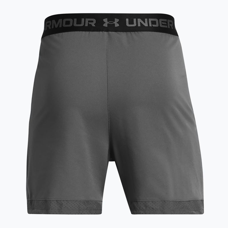 Pantaloni scurți de antrenament pentru bărbați Under Armour Ua Vanish Woven 6in castlerock/black 6