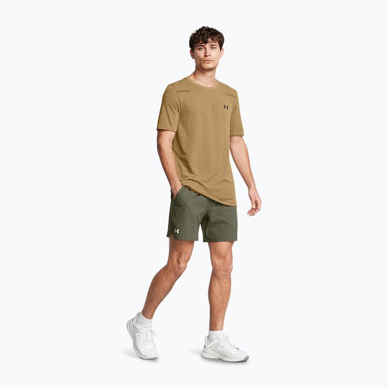 Pantaloni scurți de antrenament pentru bărbați Under Armour UA Vanish Woven 6in marine green/white 2