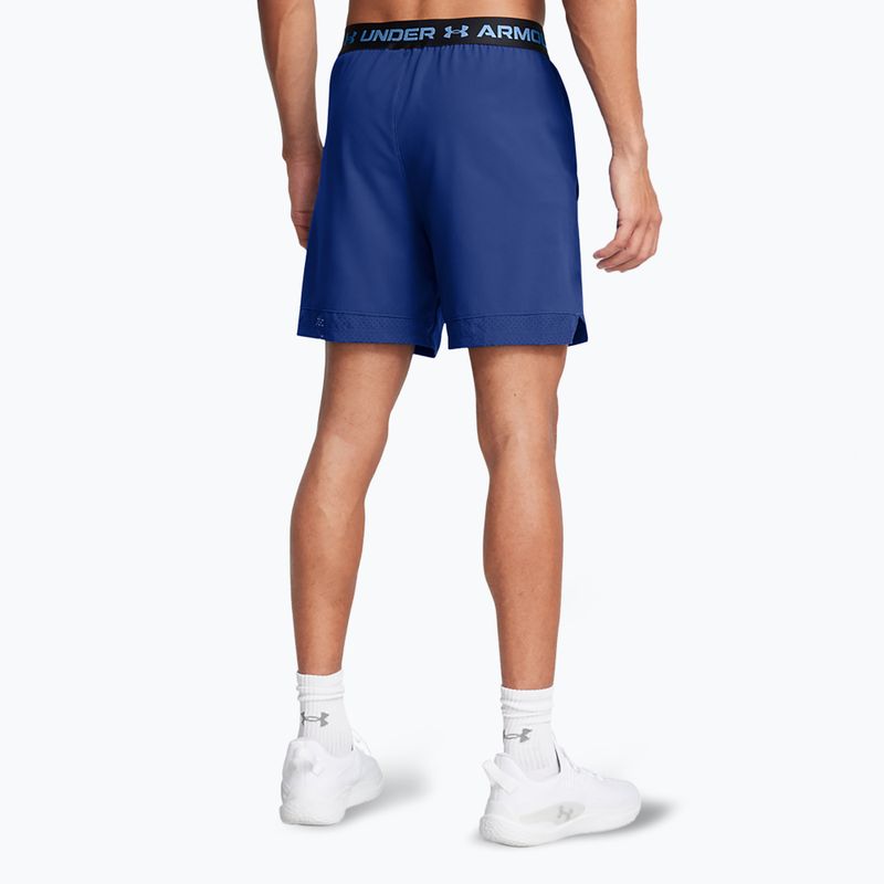 Pantaloni scurți de antrenament pentru bărbați Under Armour UA Vanish Woven 6in tech blue/horizon blue 3