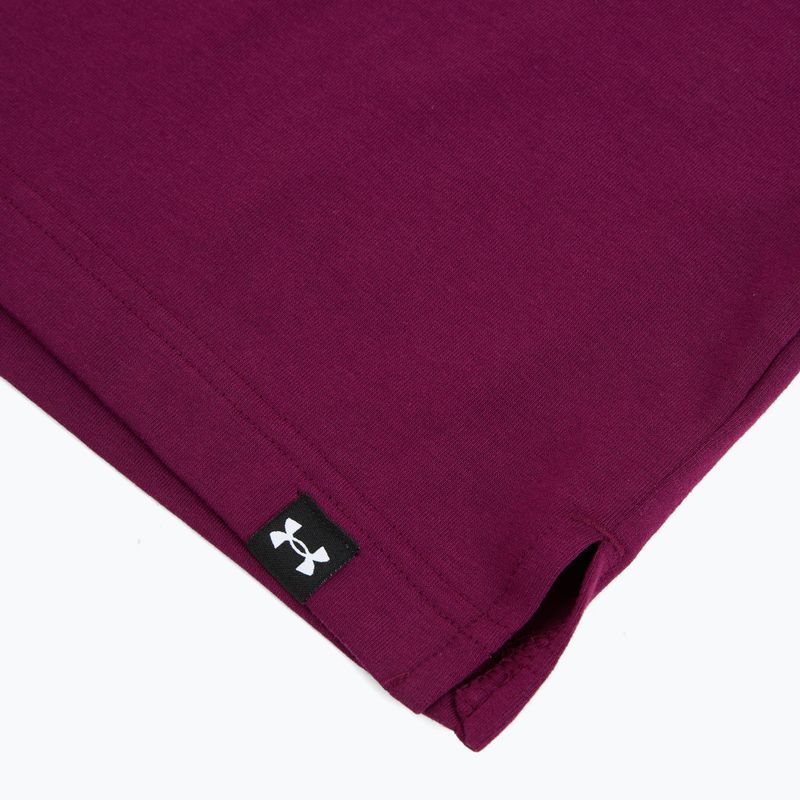 Tricou de antrenament bărbați Under Armour Project Rock Badge Of Honor purple 6