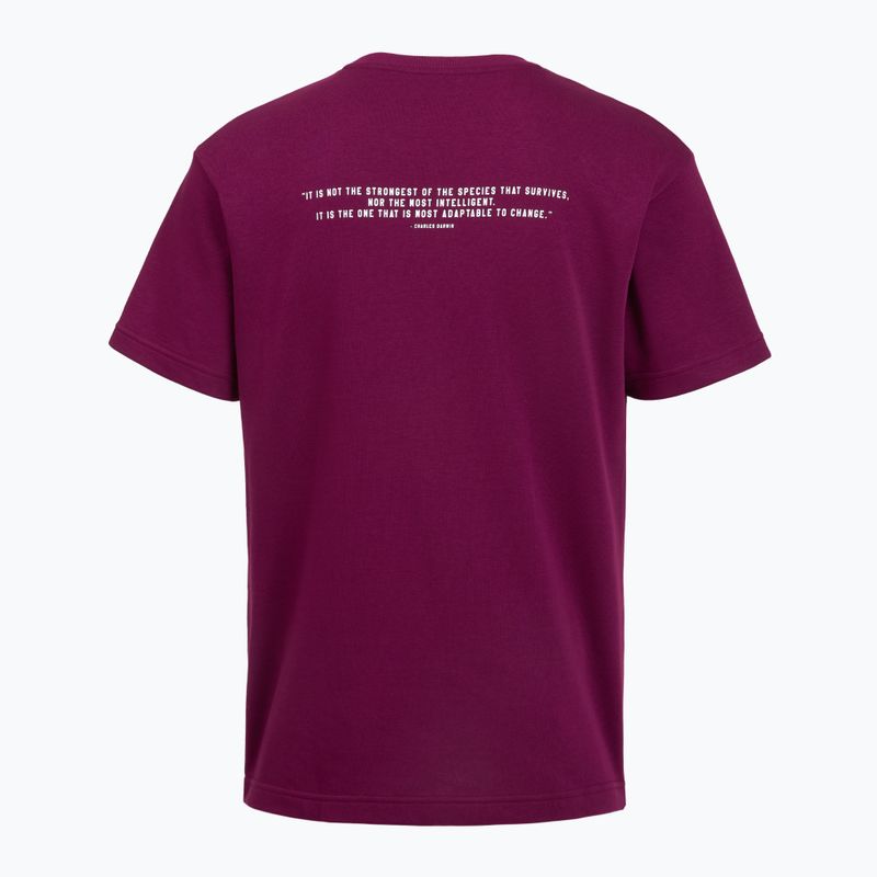 Tricou de antrenament bărbați Under Armour Project Rock Terry Q3 purple 2