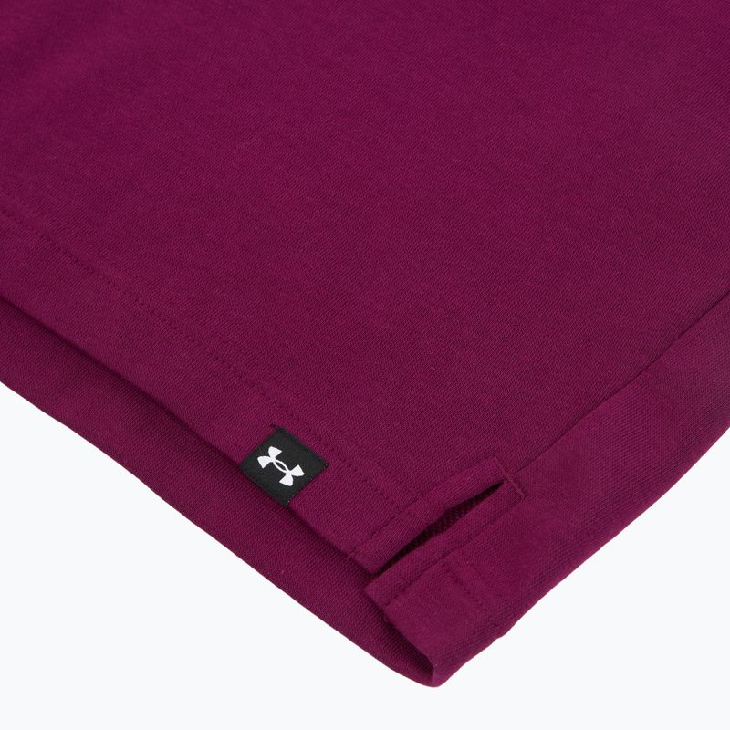 Tricou de antrenament bărbați Under Armour Project Rock Terry Q3 purple 4
